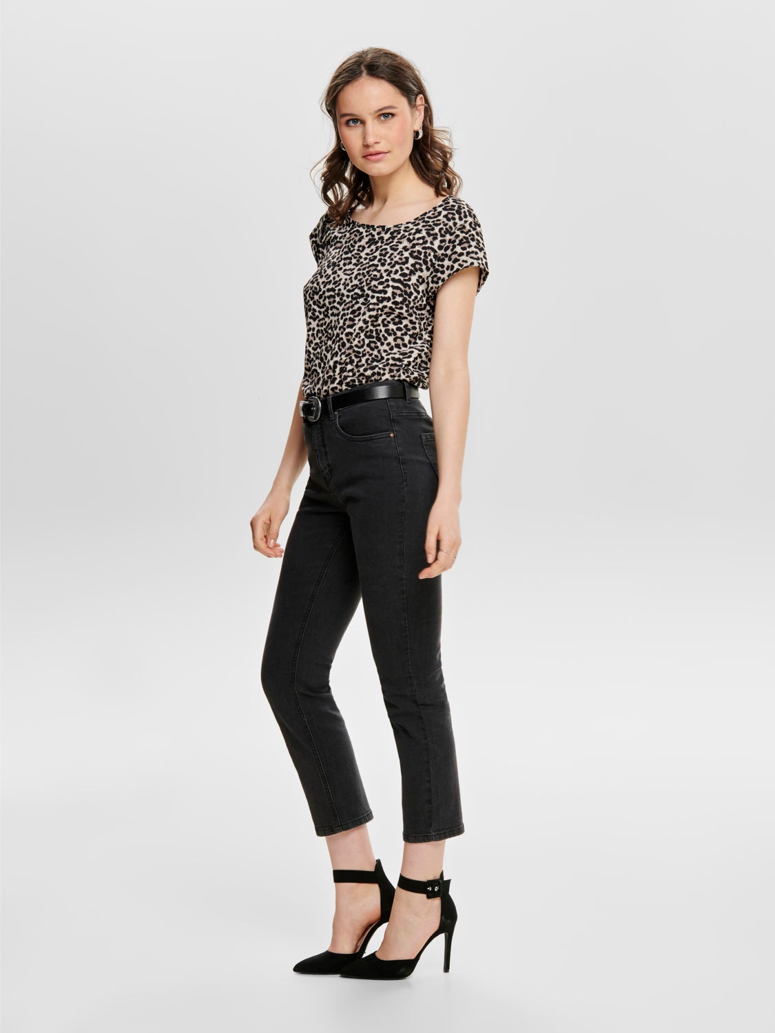 Printed Short Sleeved Top