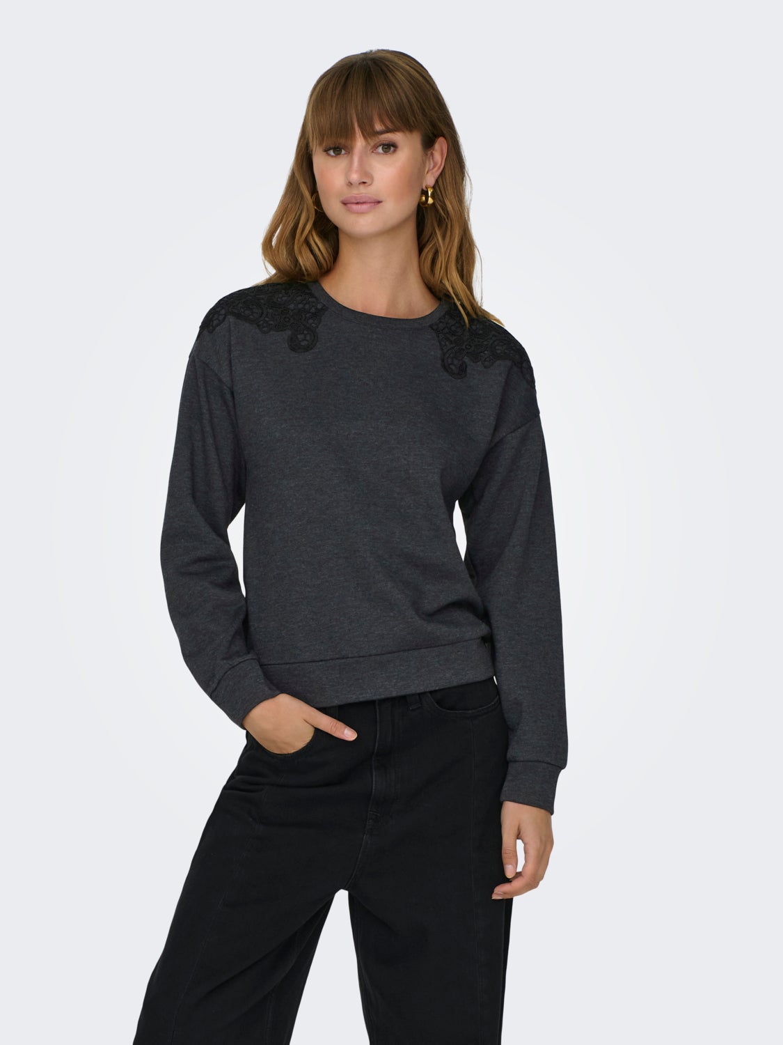 o-neck sweatshirt