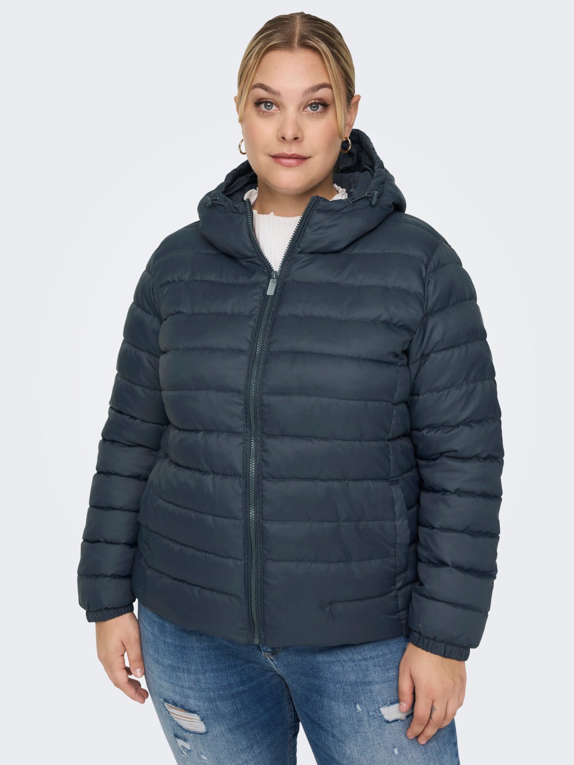Curvy short Quilted jacket