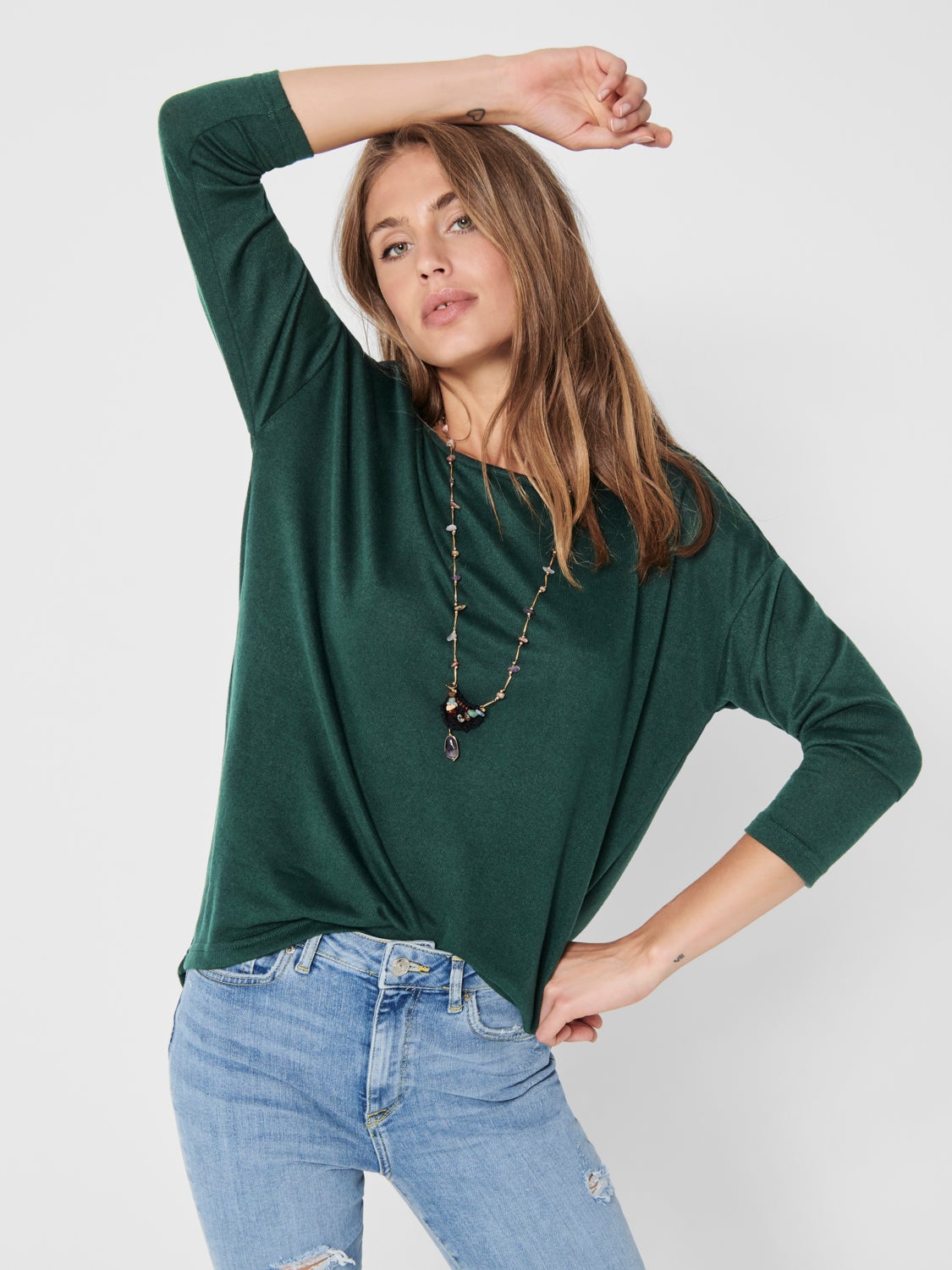 Loose Long Sleeved Top