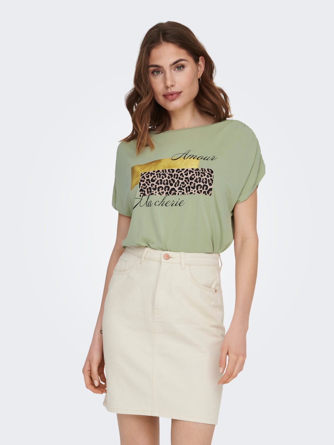 Regular Fit O-Neck Top