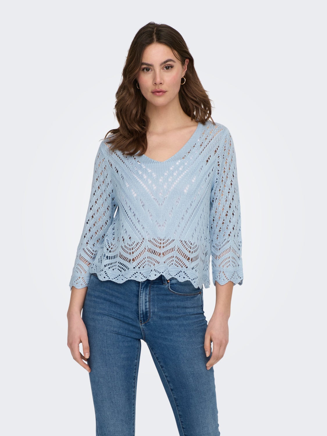 Short Knitted Pullover