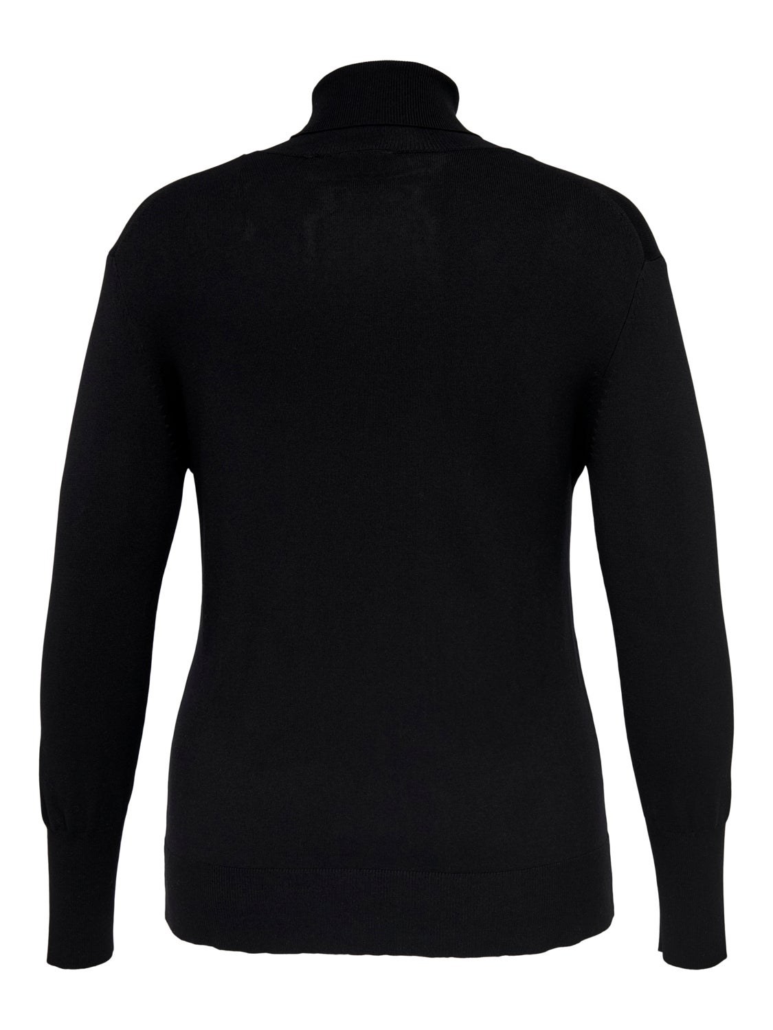 Curvy Rollneck Knitted Pullover