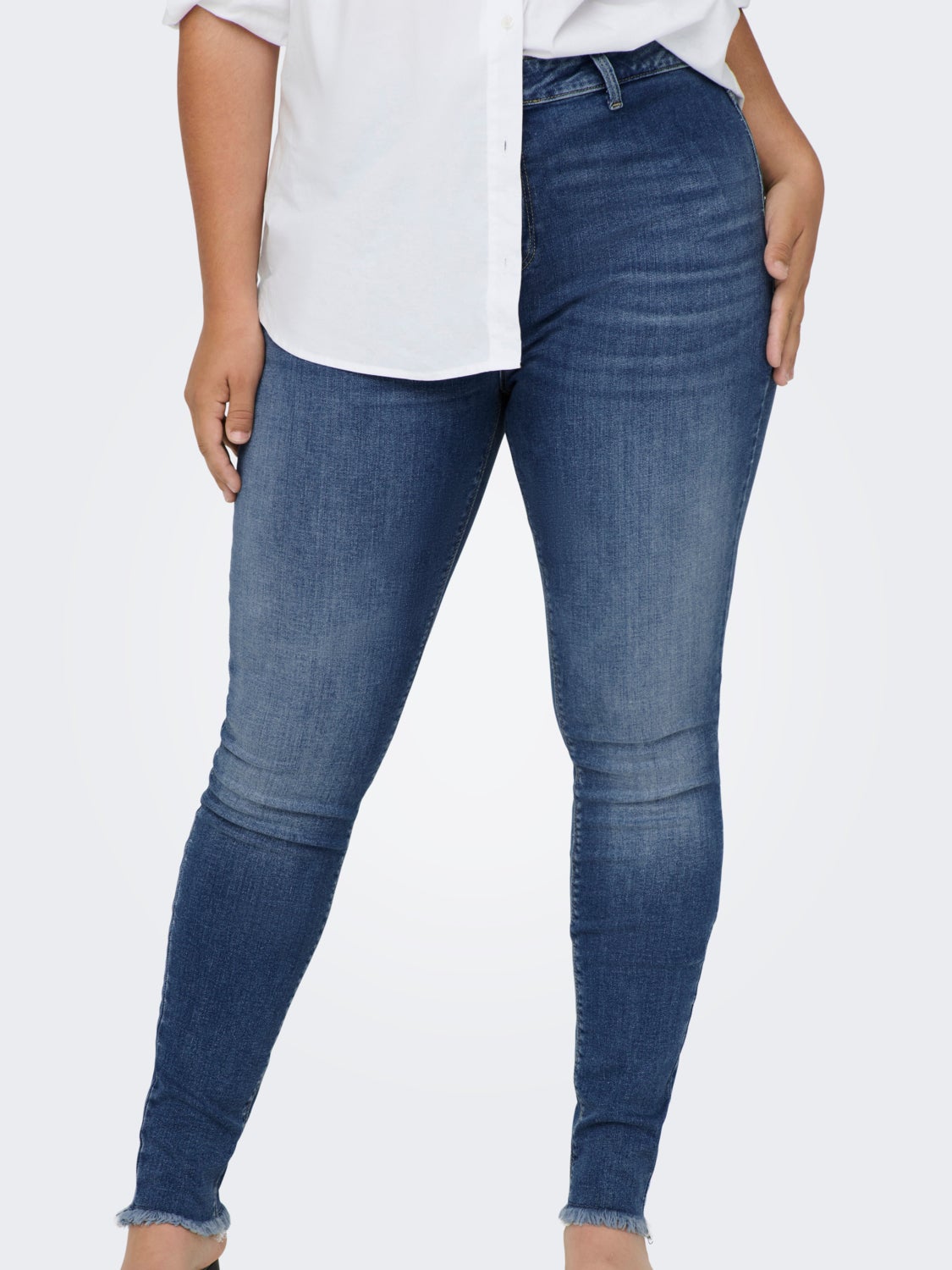 CARHUBA HW SKINNY HEM JEGGINGS