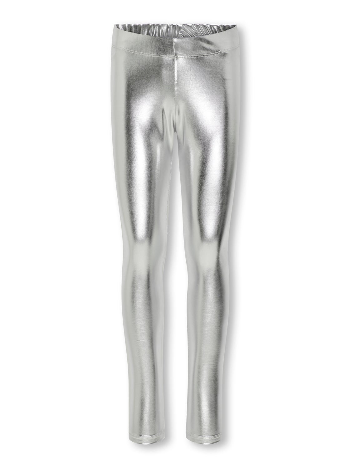 Silver slim fit leggings