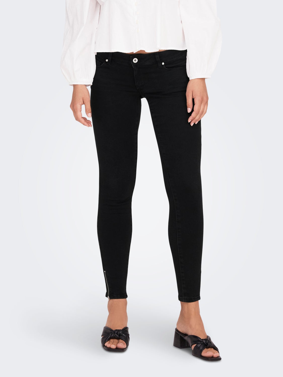 ONLCoral zip ank Skinny fit jeans