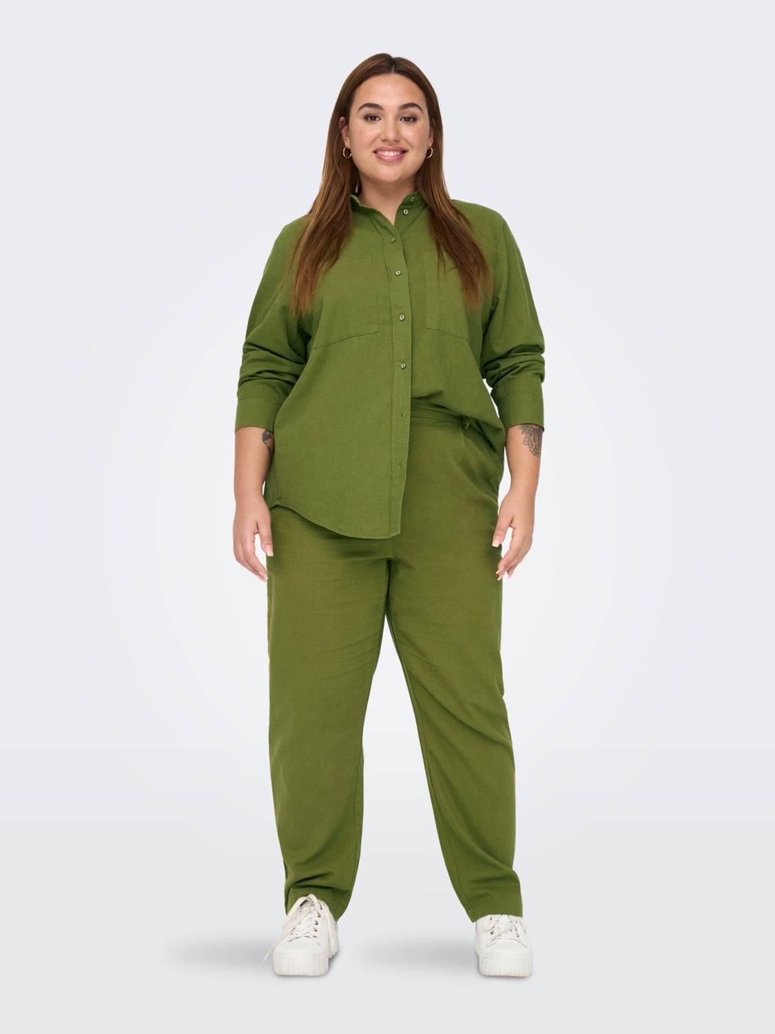 Curvy High waisted Trousers