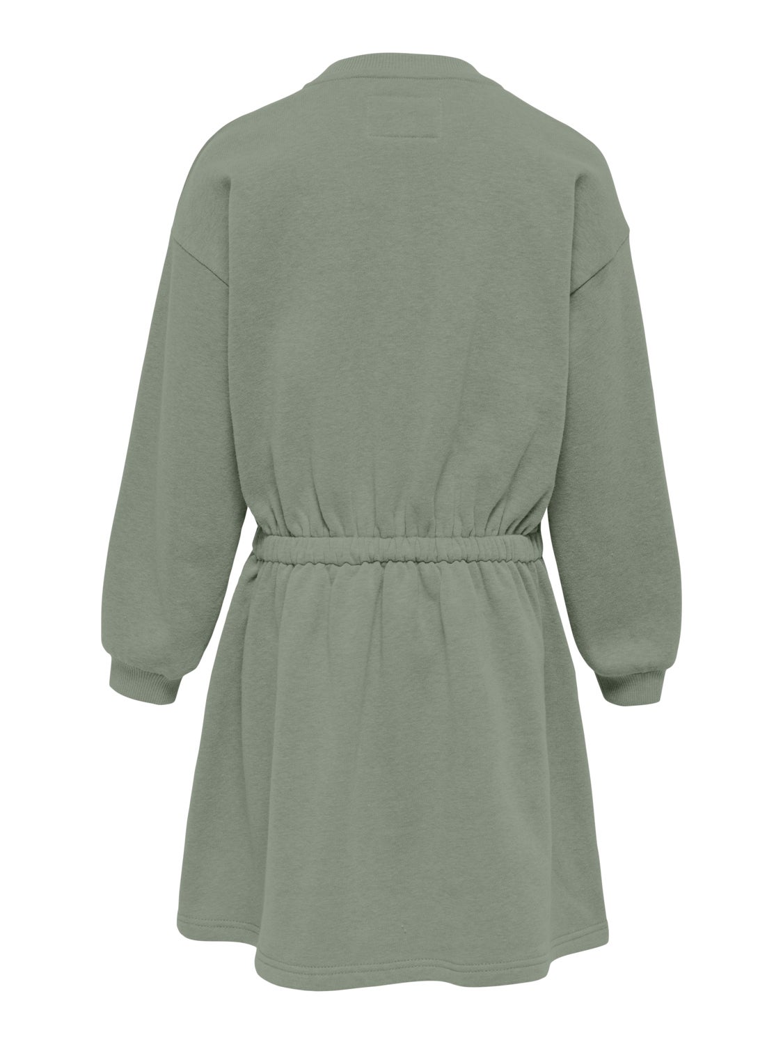 Long sleeved elastic waist Dress