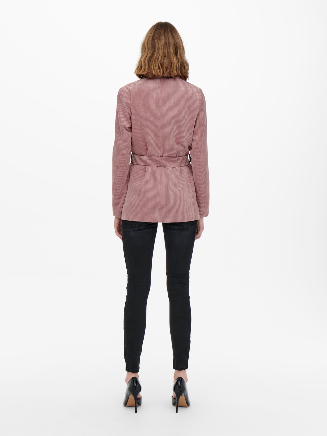 Belted corduroy Blazer