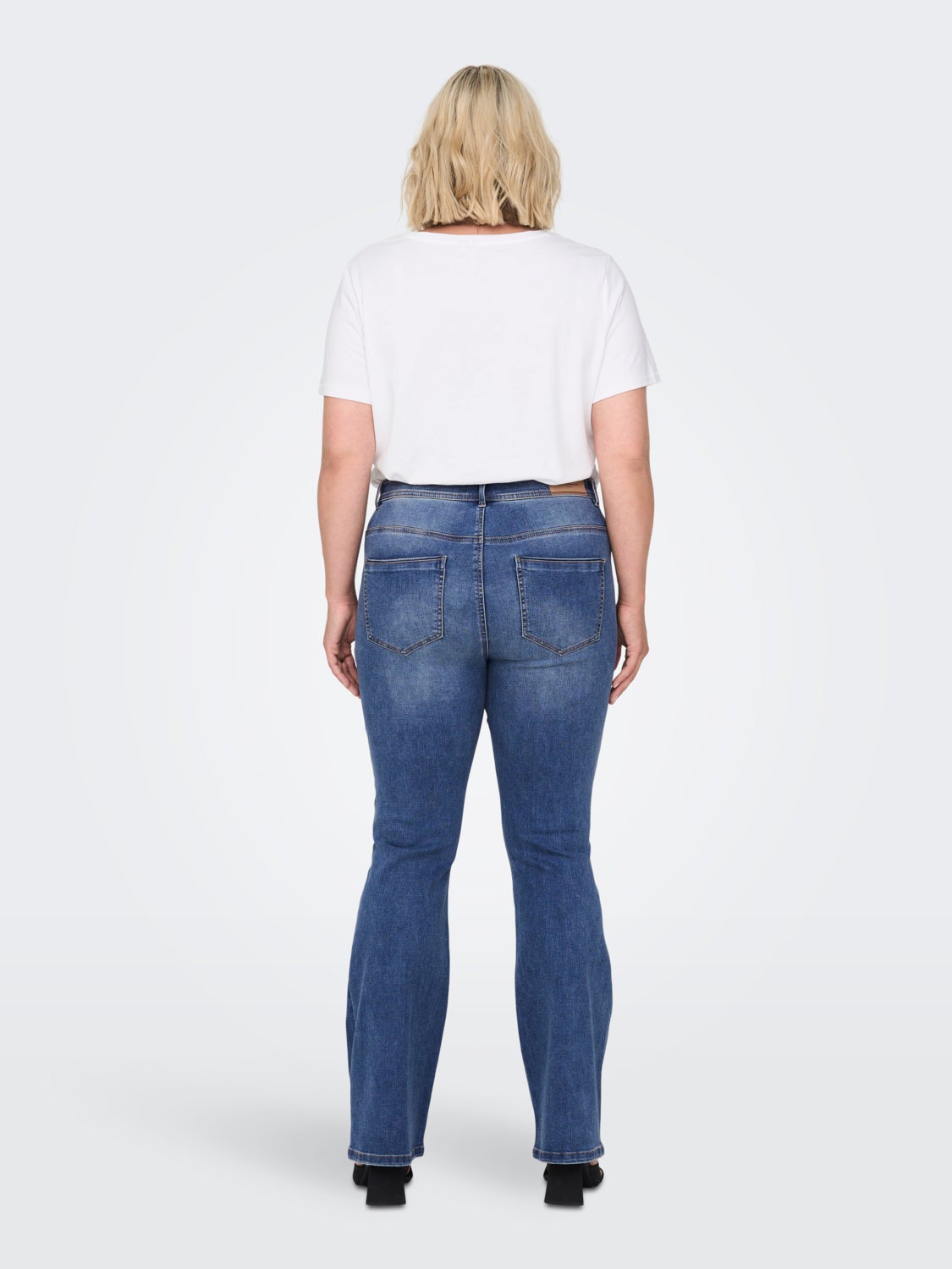 Curvy CARSally hw skinny Flared Jeans