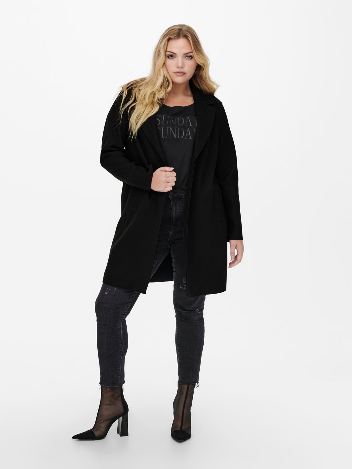 Curvy bonded Coat
