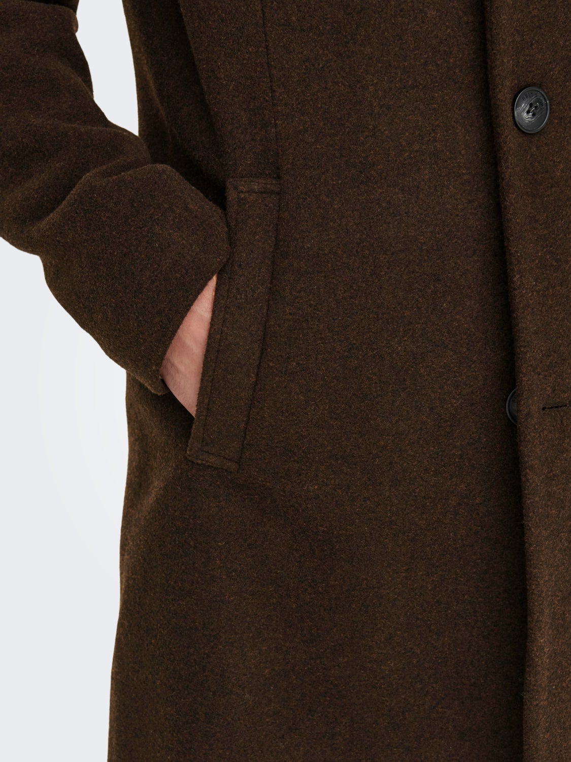 Short wool coat