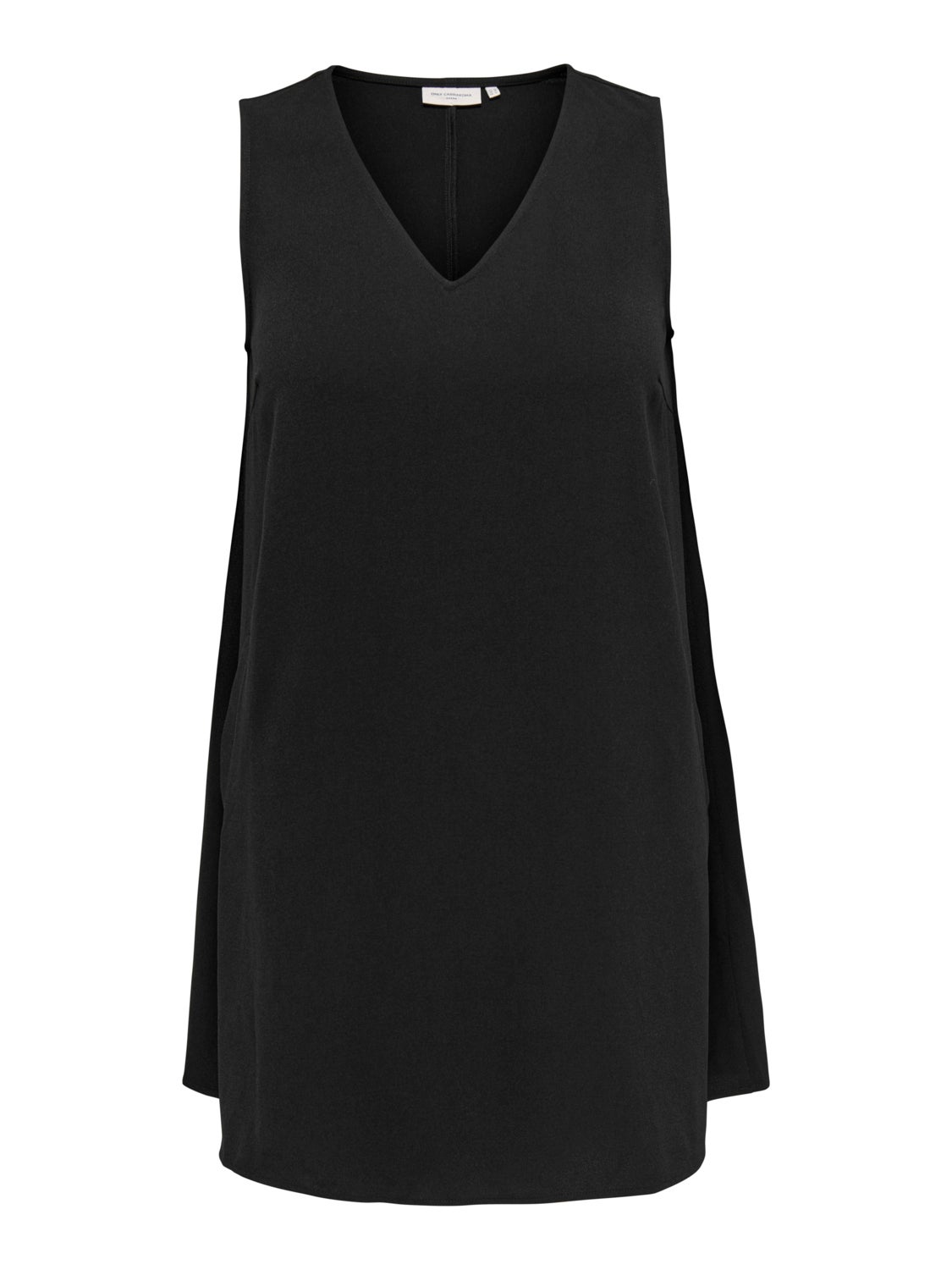 Curvy sleeveless tunic