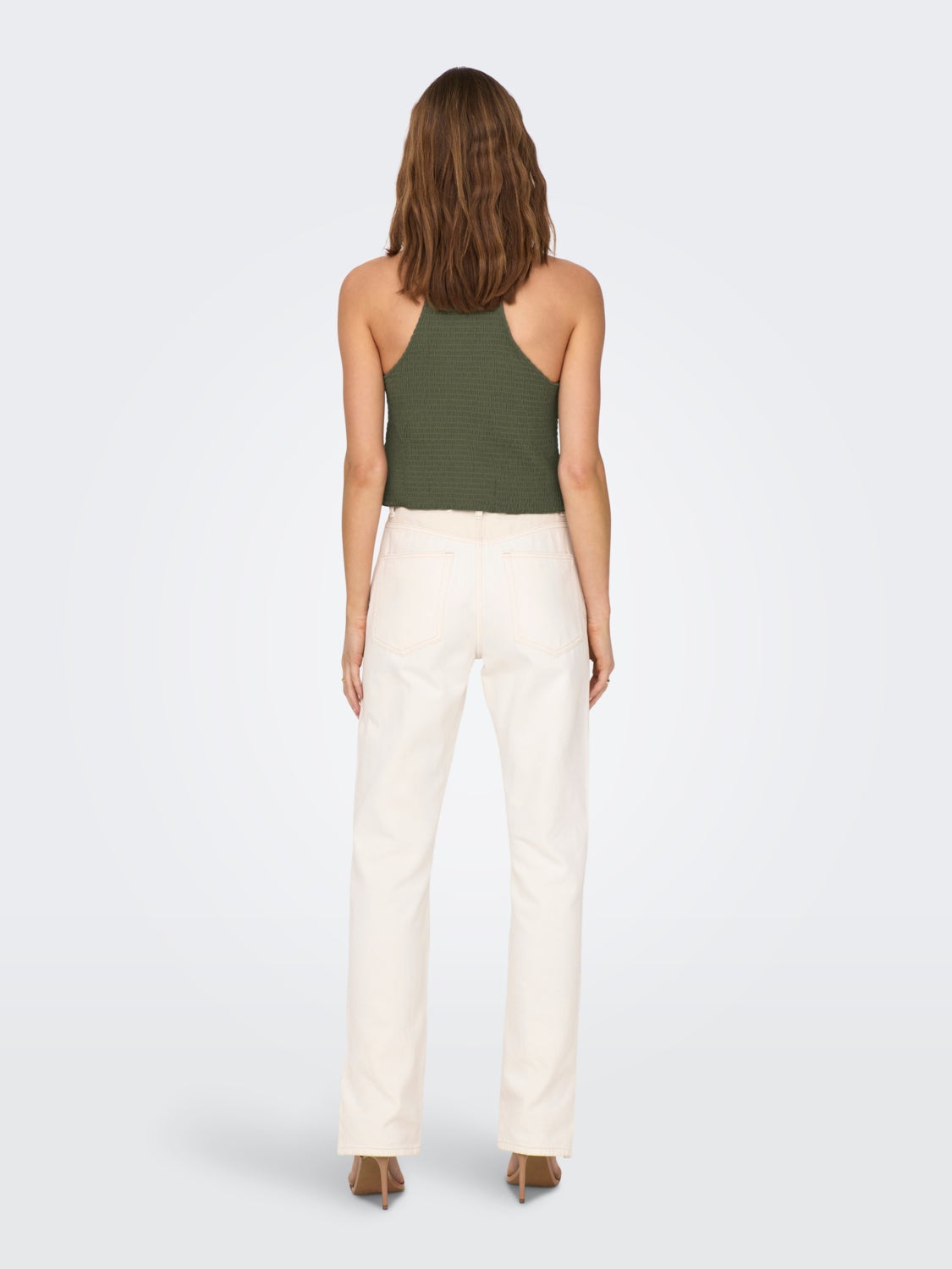 Regular Fit Halter neck Top