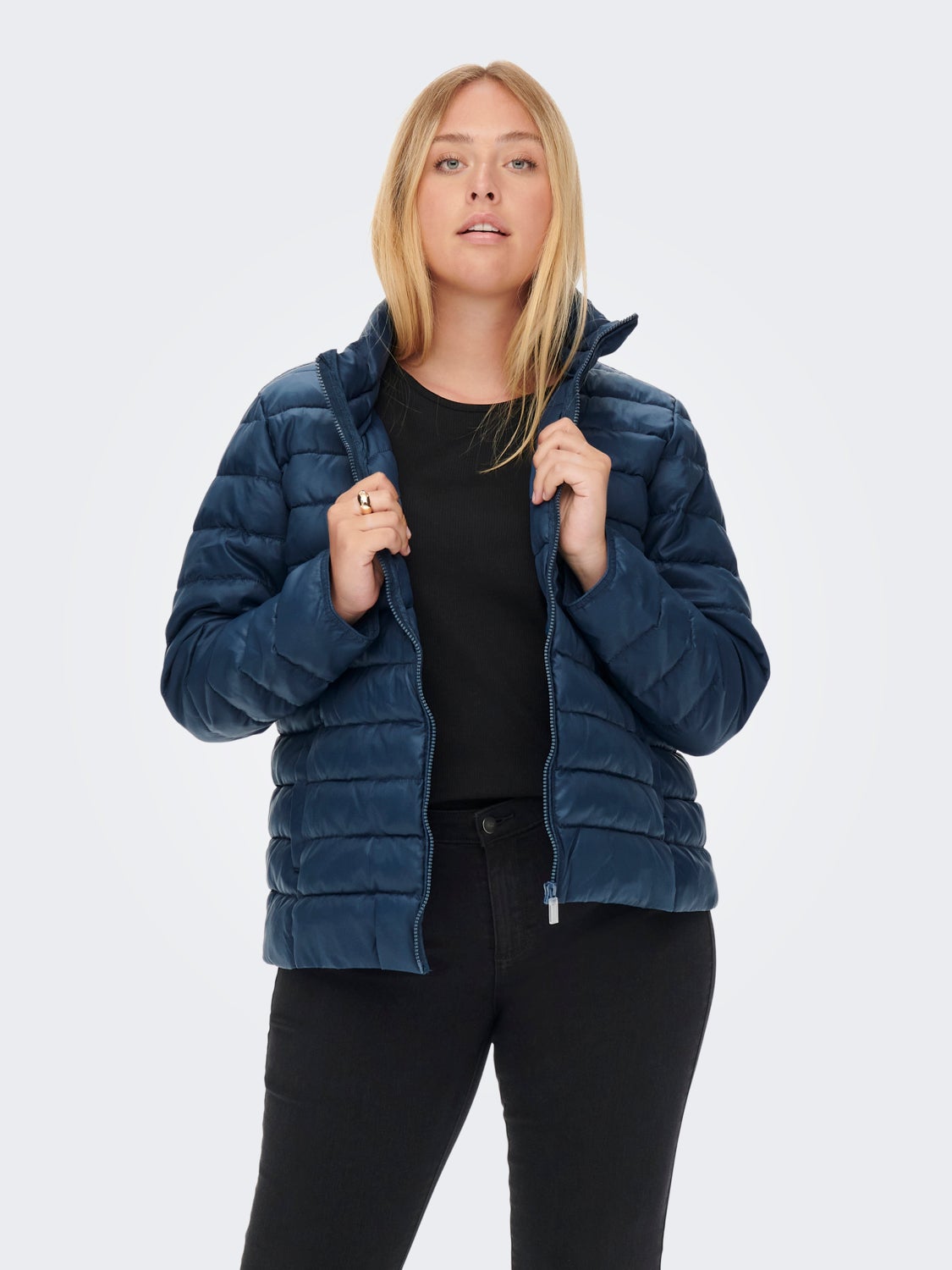 Curvy short Quilted jacket