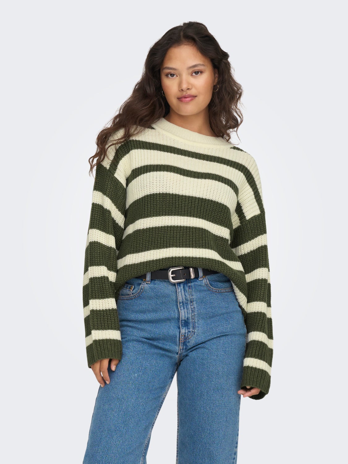 O-neck Oversize knitted pullover