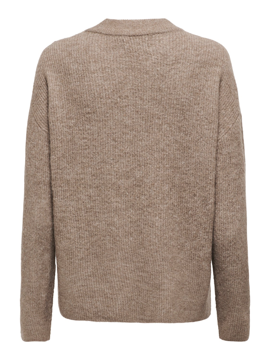 High neck knitted pullover