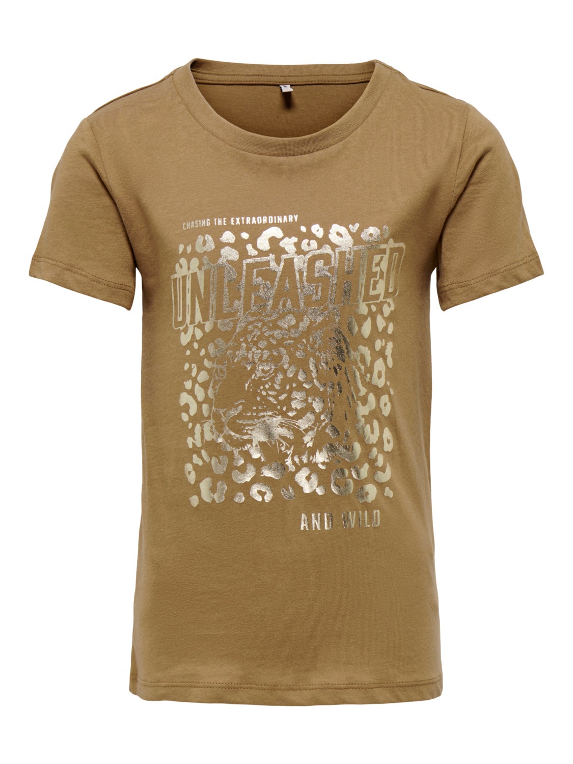 Foil print t-shirt