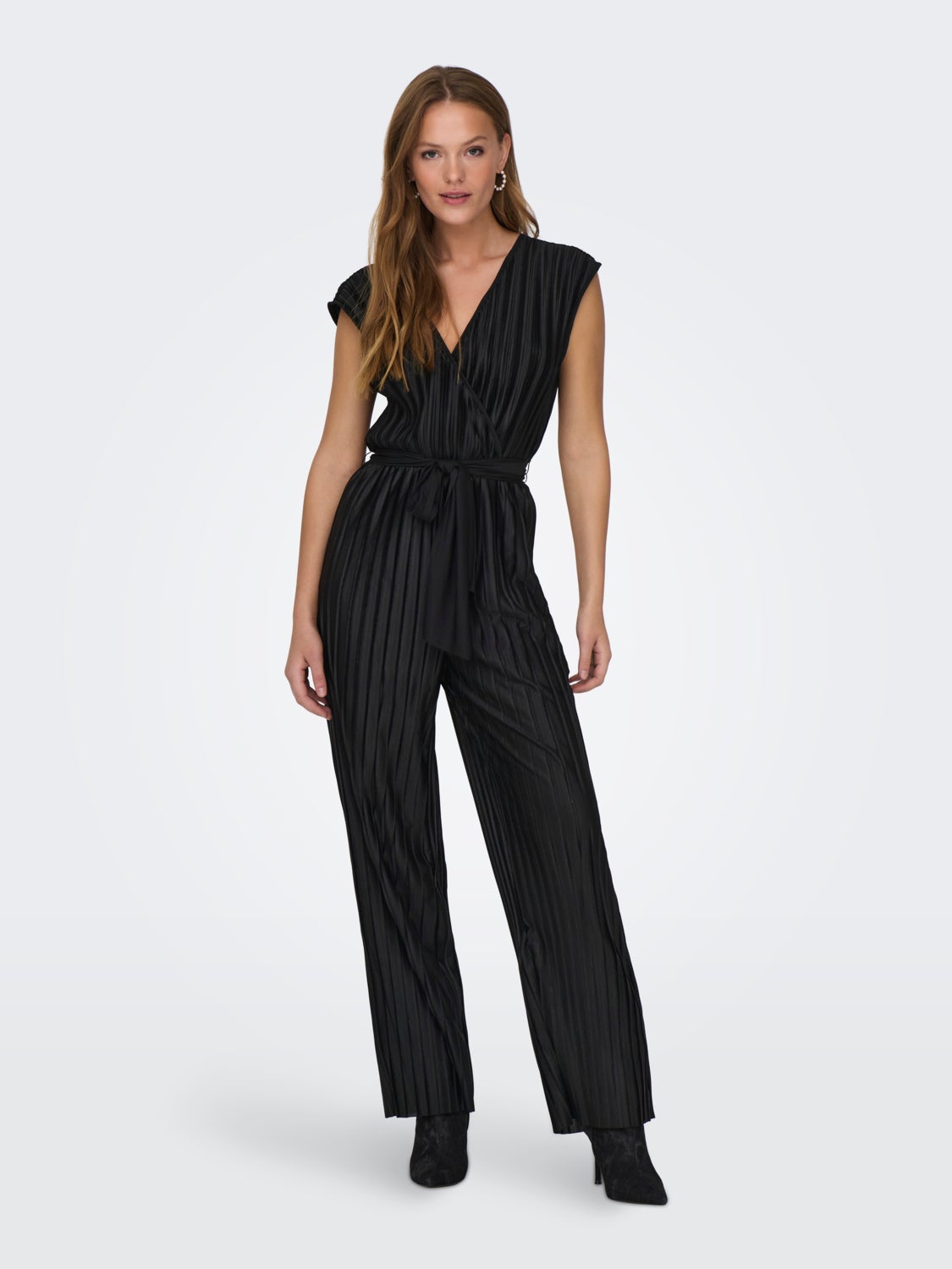 Pleated jumpsuit