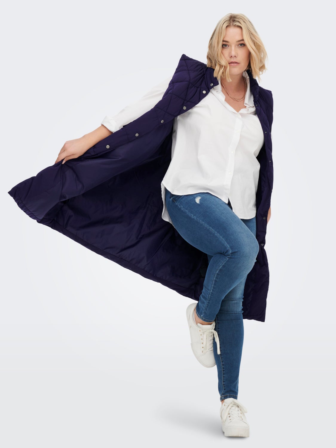 Curvy quilted Waistcoat