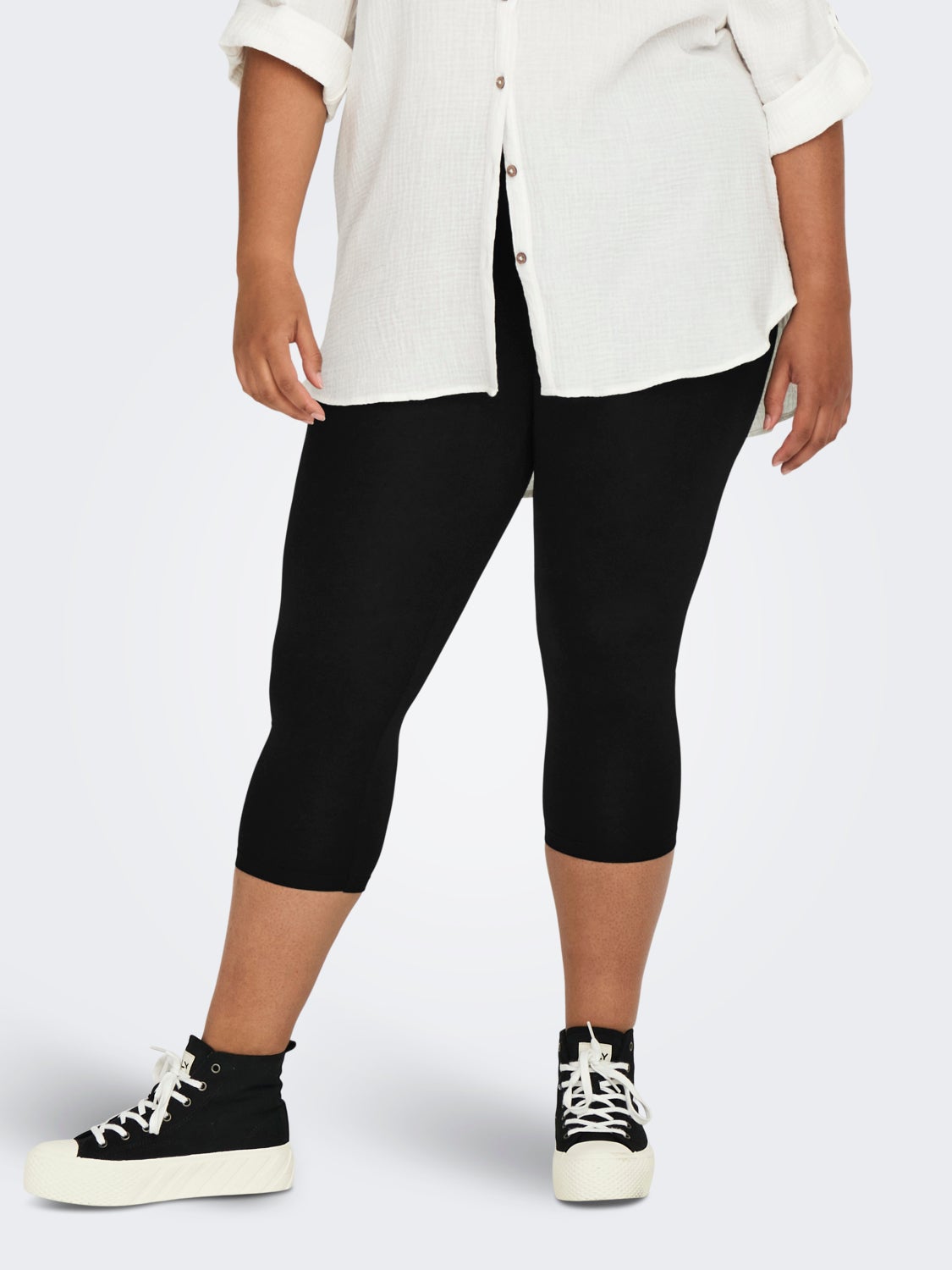 Curvy calf Leggings