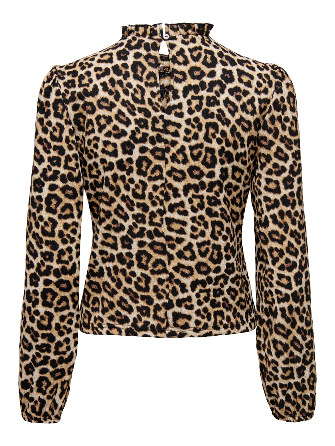 Top with long sleeves and high neck