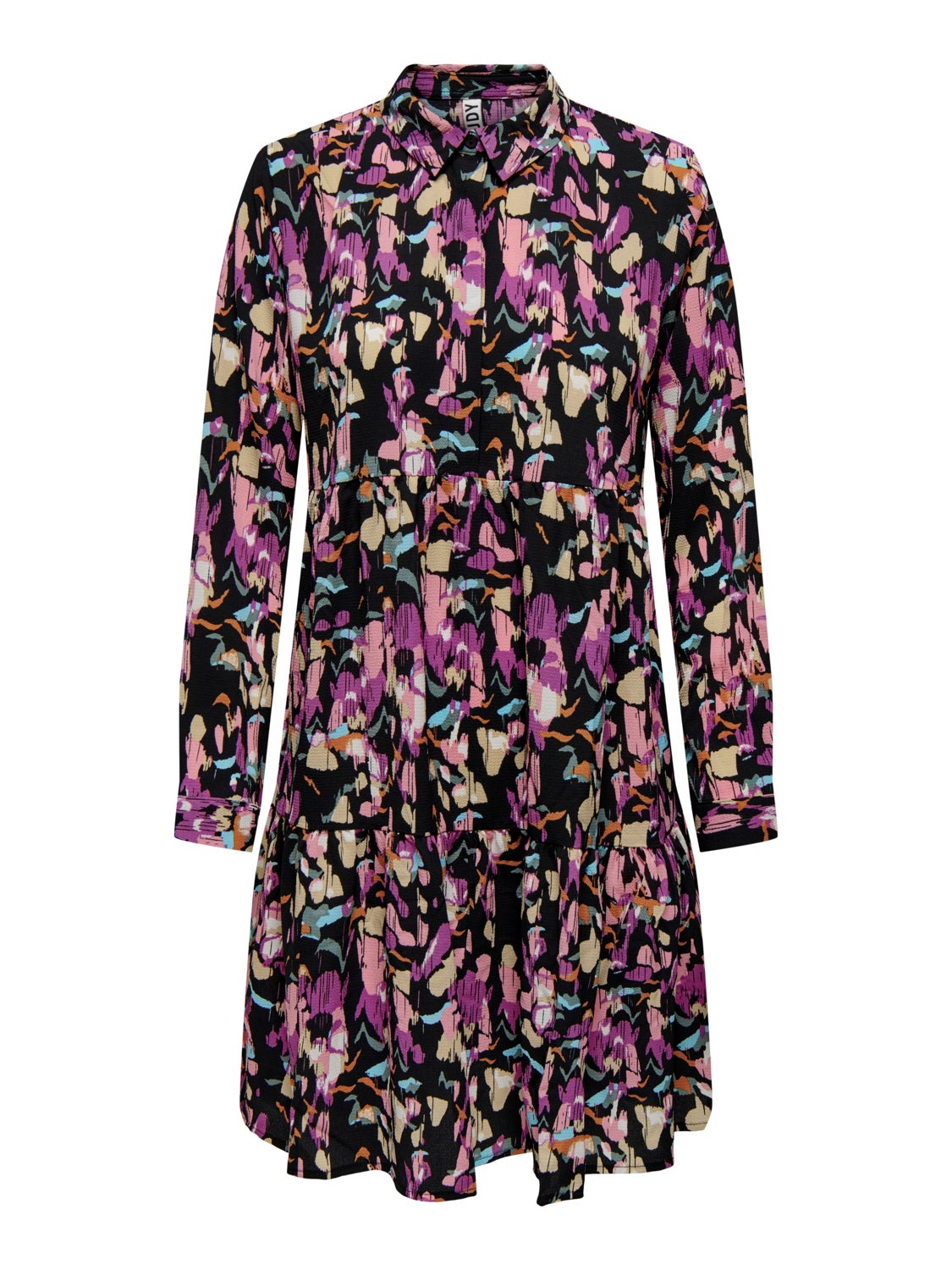 Mini dress with print