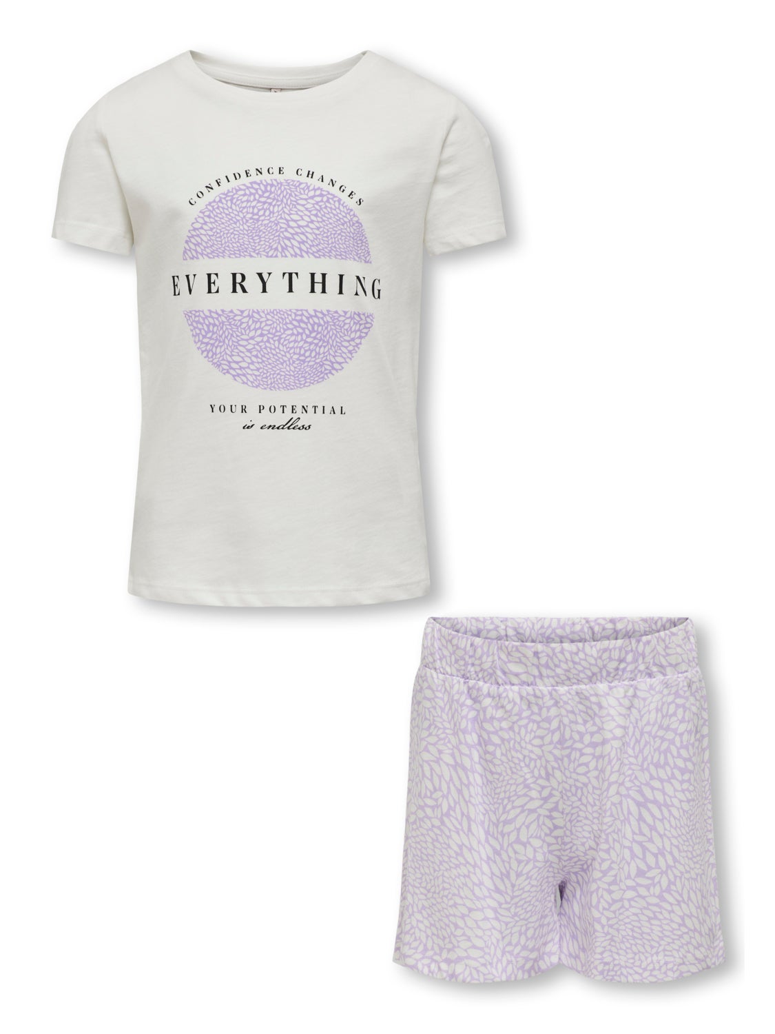 Loungewear Top and Shorts Set