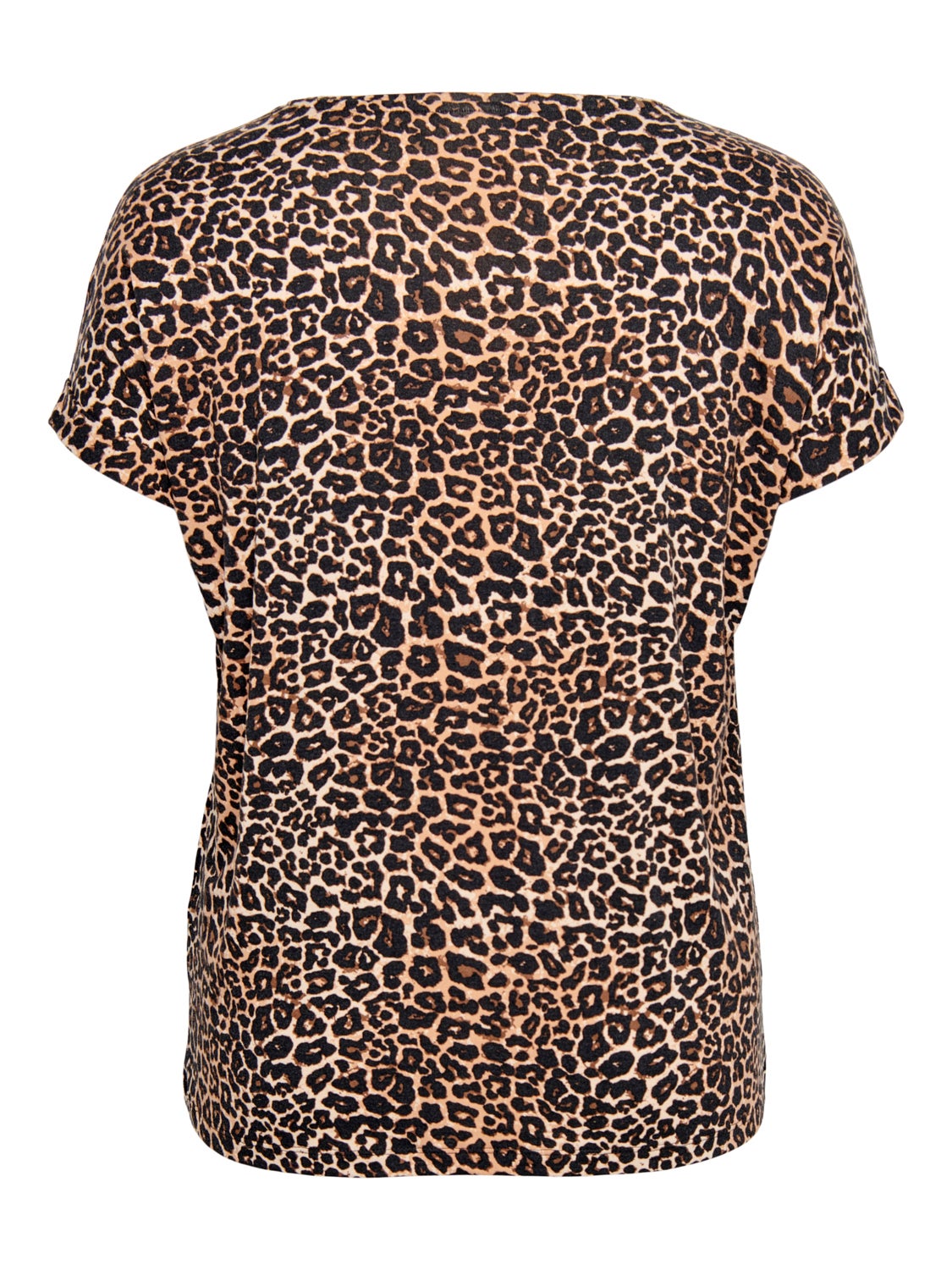 Curvy leo printed top