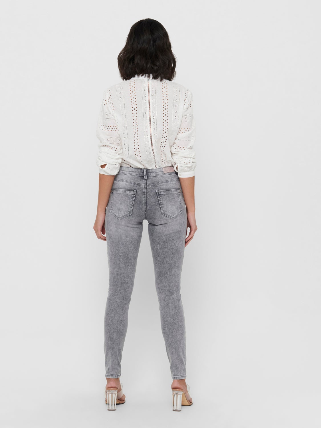 ONLWauw life mid Skinny fit jeans