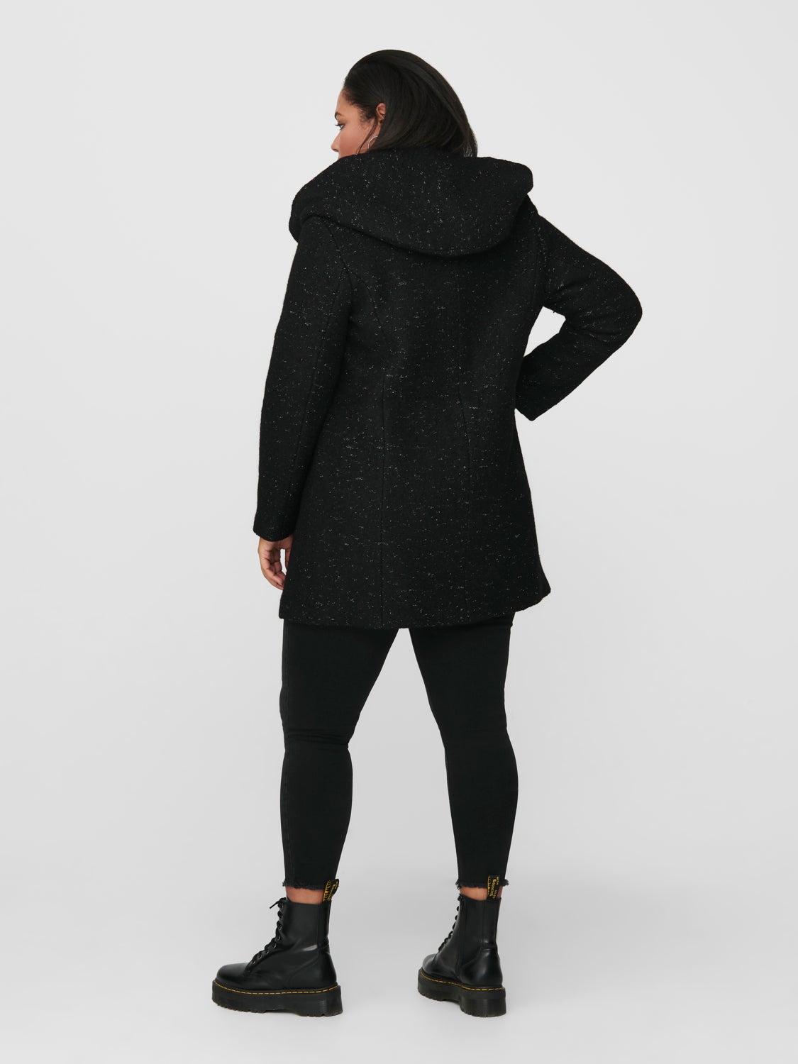 Curvy wool Coat