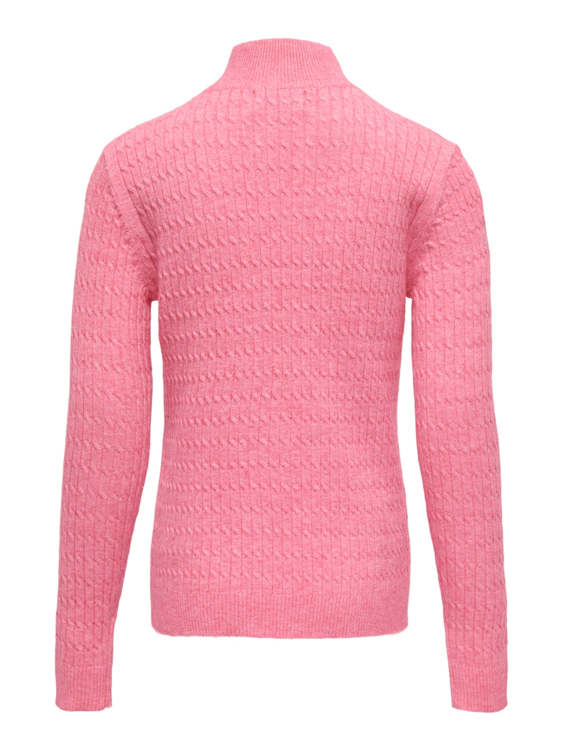 Textured knitted pullover