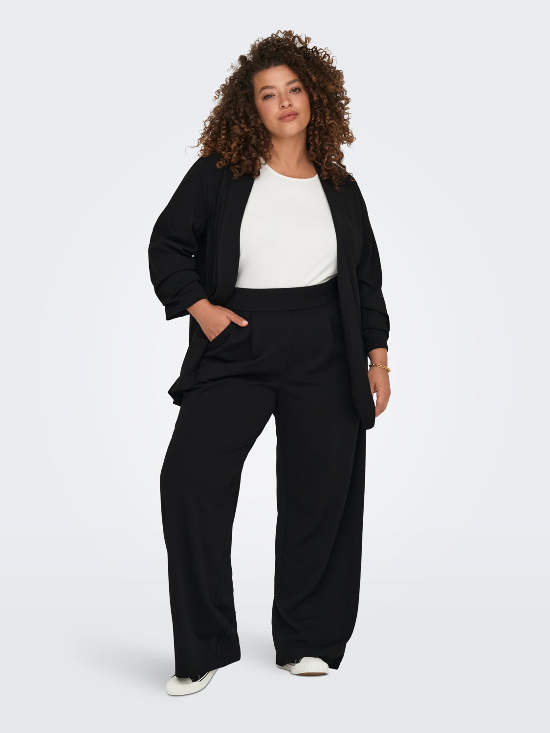 Curvy Wide fit pants