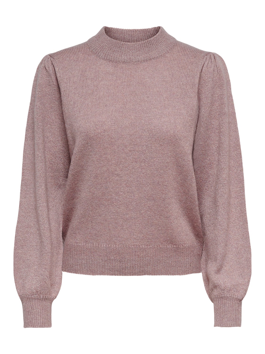 High neck knitted pullover