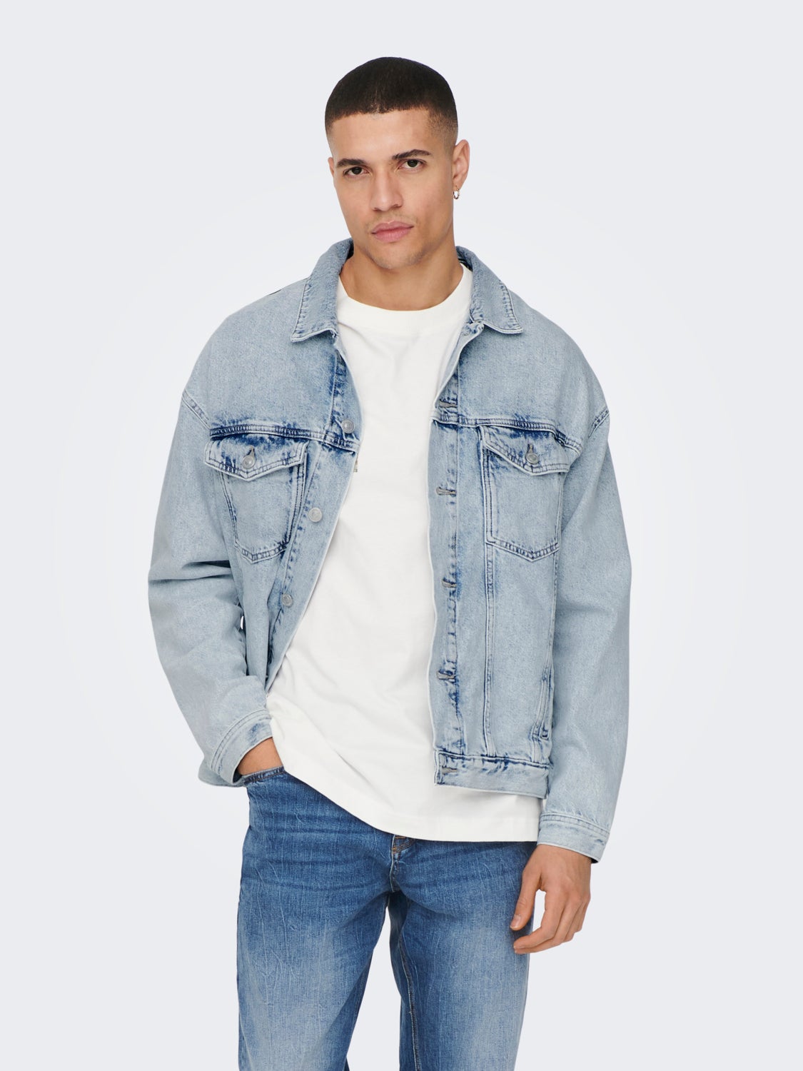 Oversize denim jacket