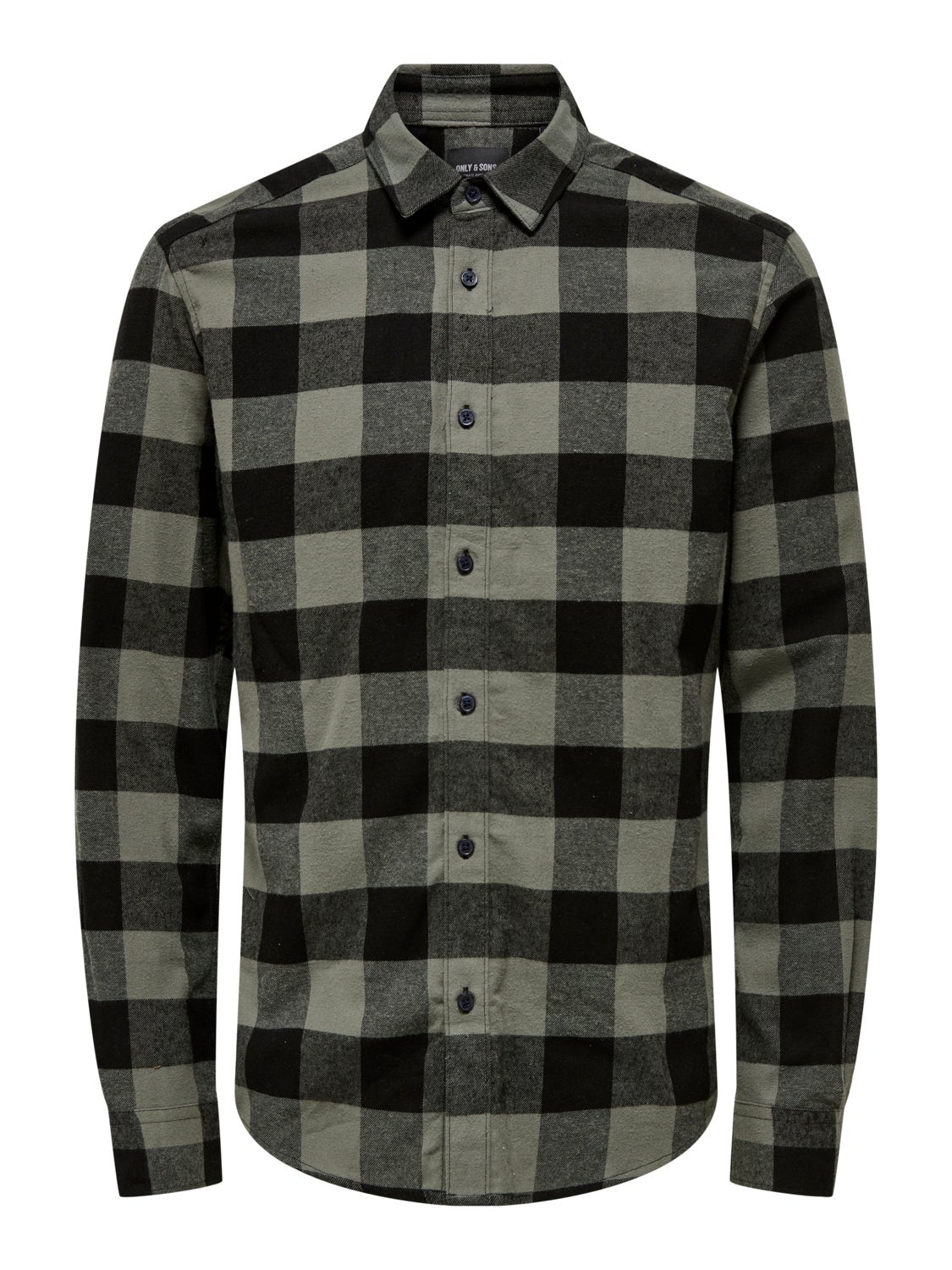 Slim fit checked shirt