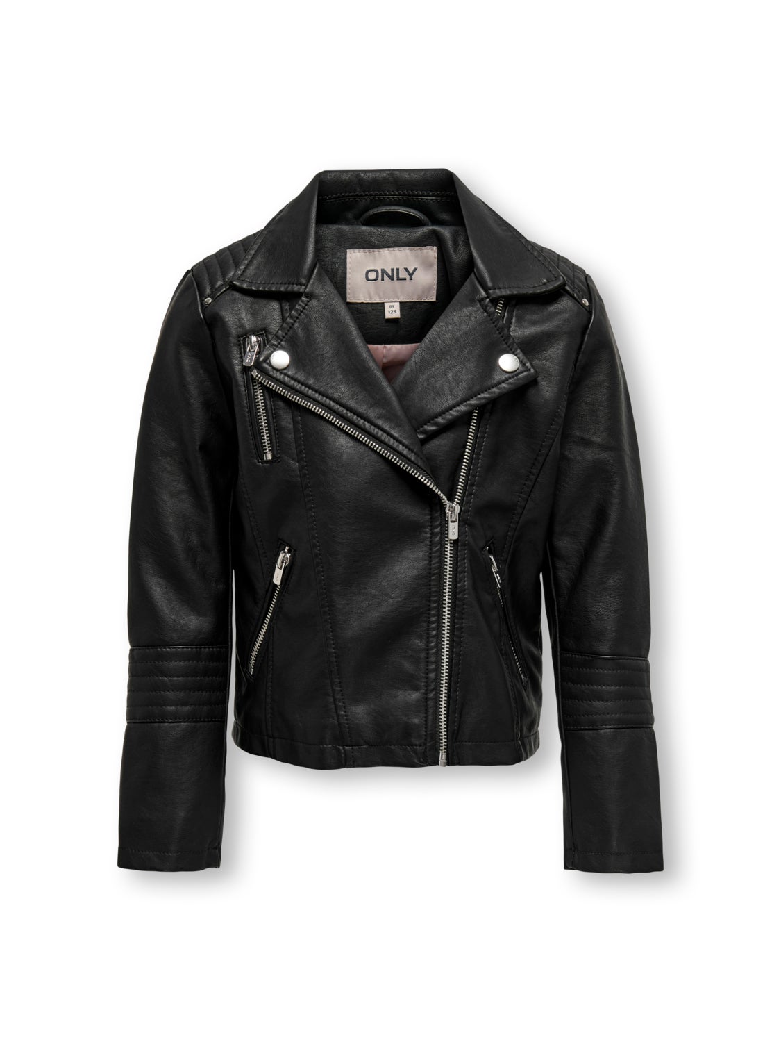 Faux Leather Biker Jacket