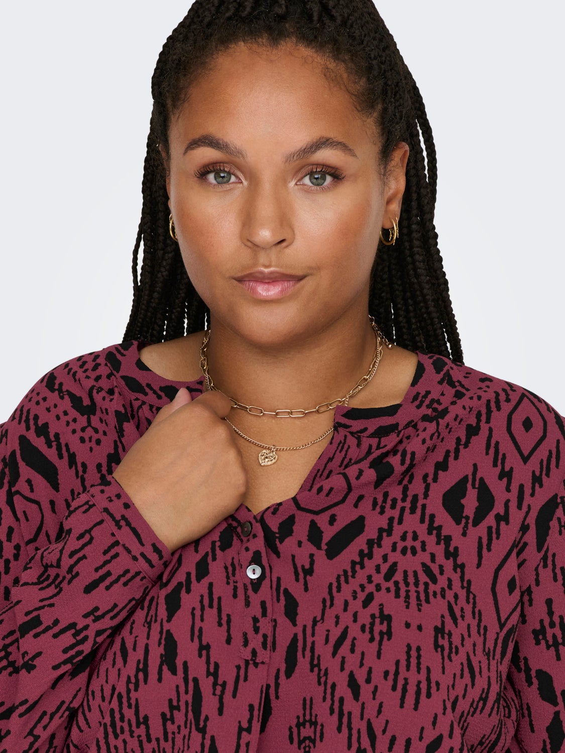 Curvy long tunic Shirt