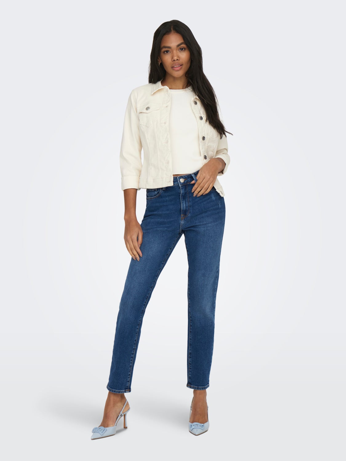ONLEmily Life Ankle Straight fit jeans