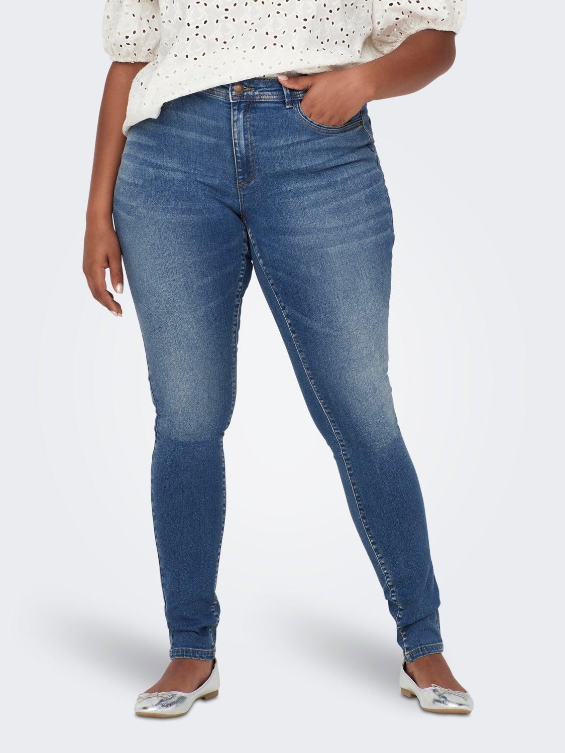 Curvy carSally life reg Skinny fit jeans