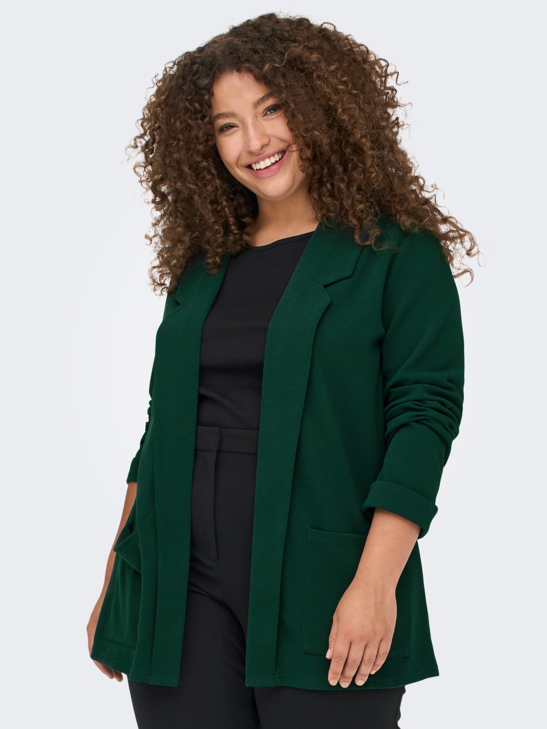 Curvy open Blazer