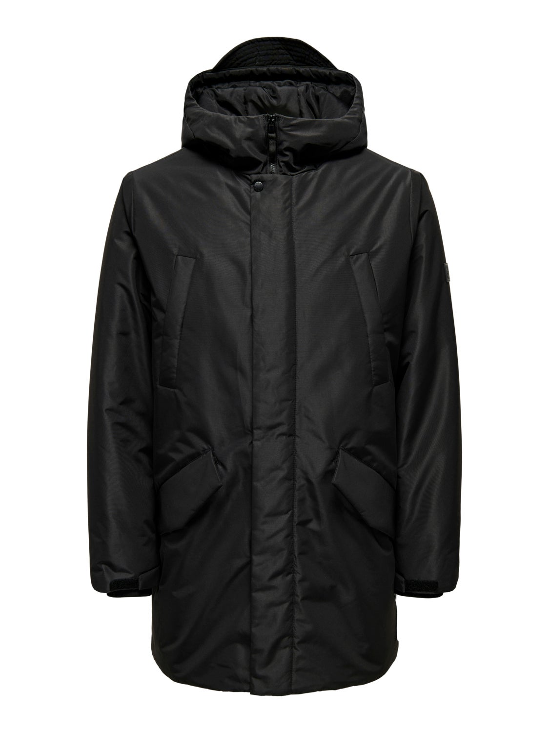 Hooded parka jacket
