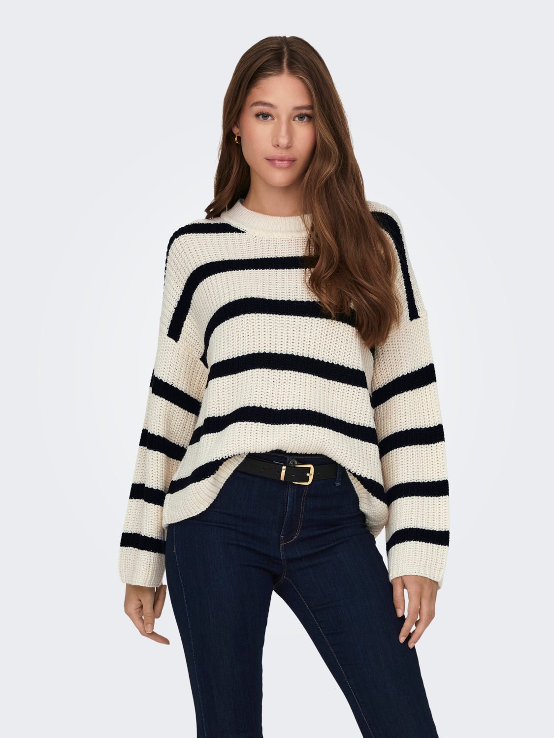 Striped Knitted Pullover