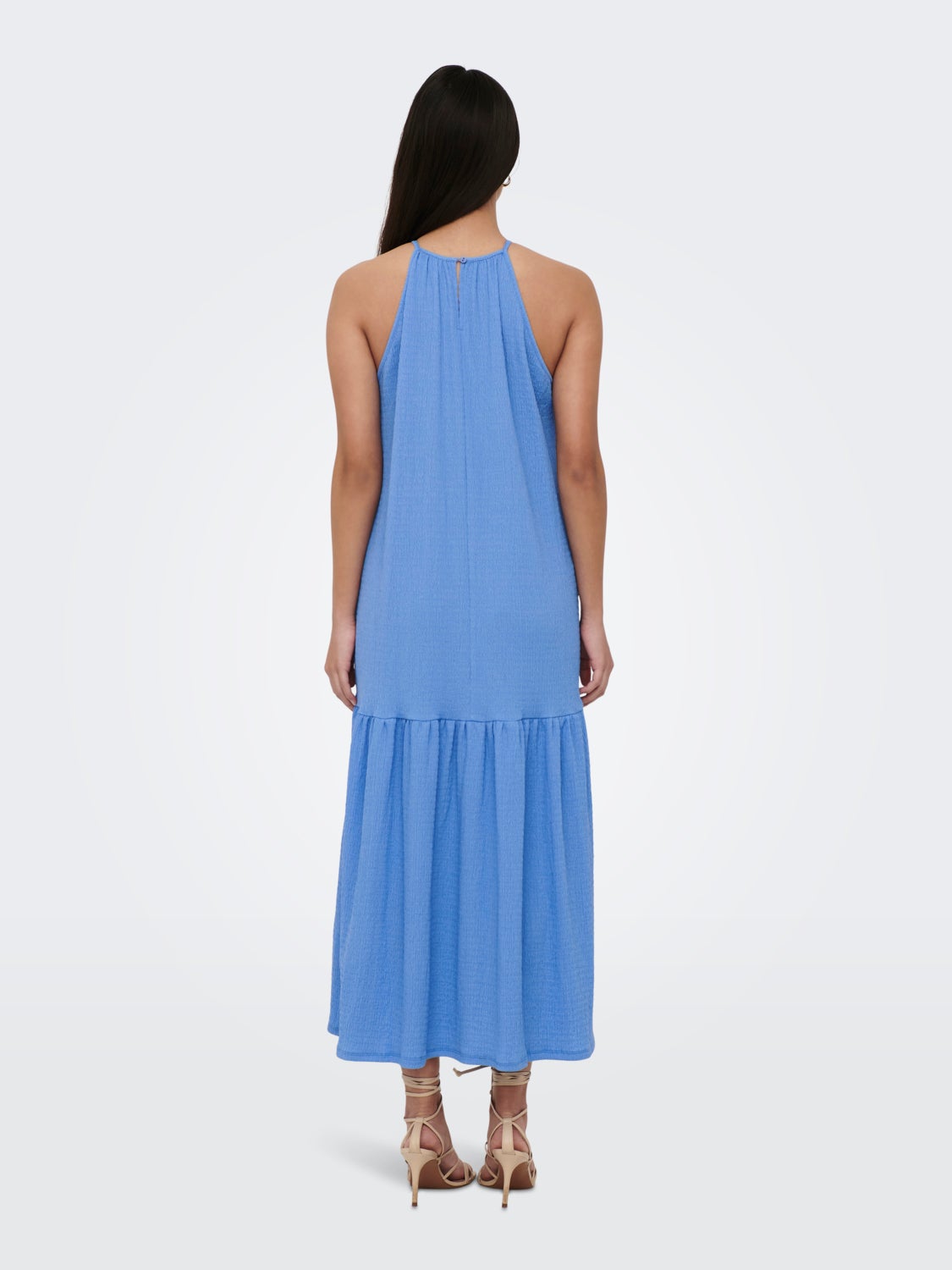 Halter neck midi dress