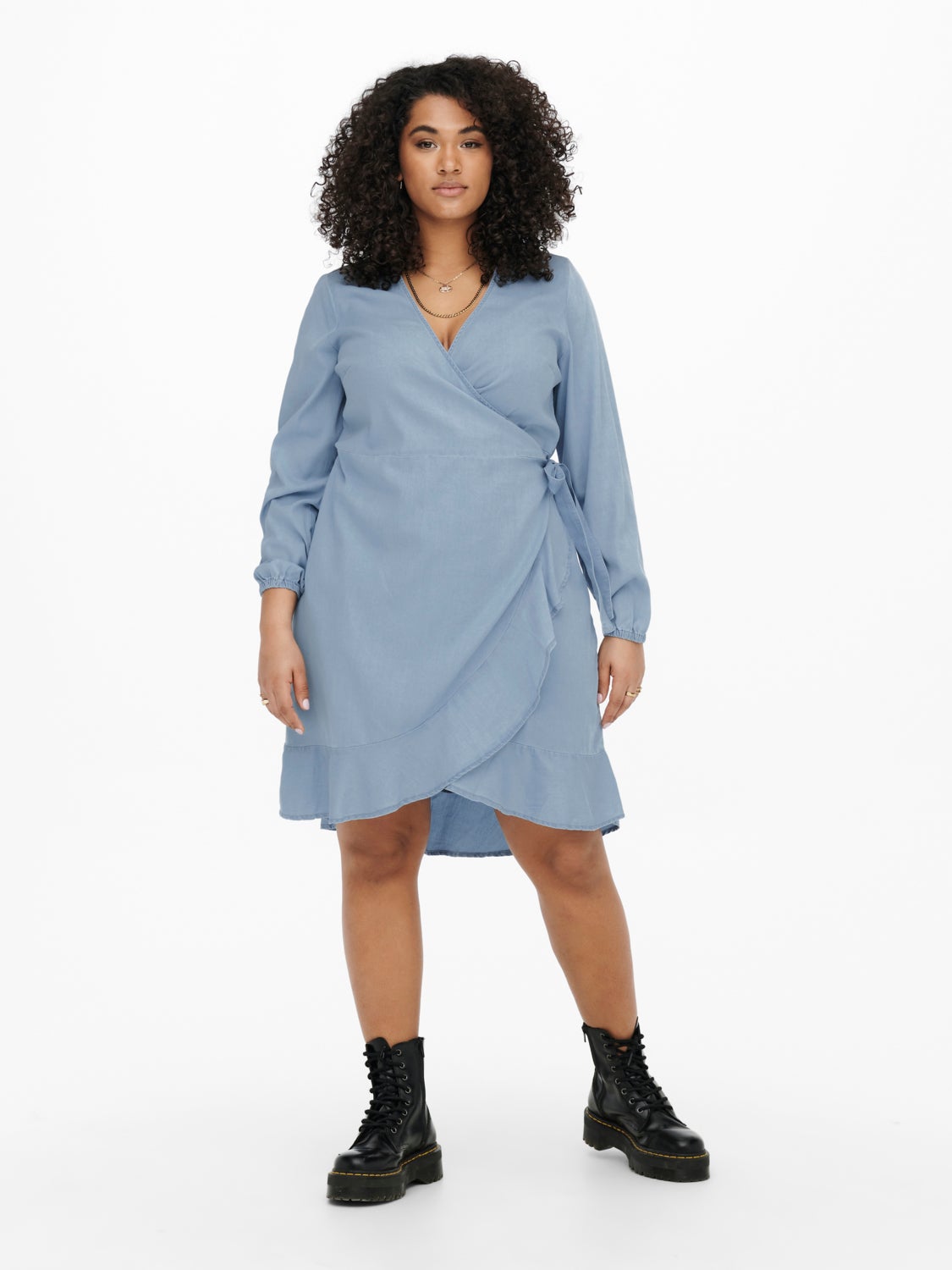 Curvy Wrap Dress