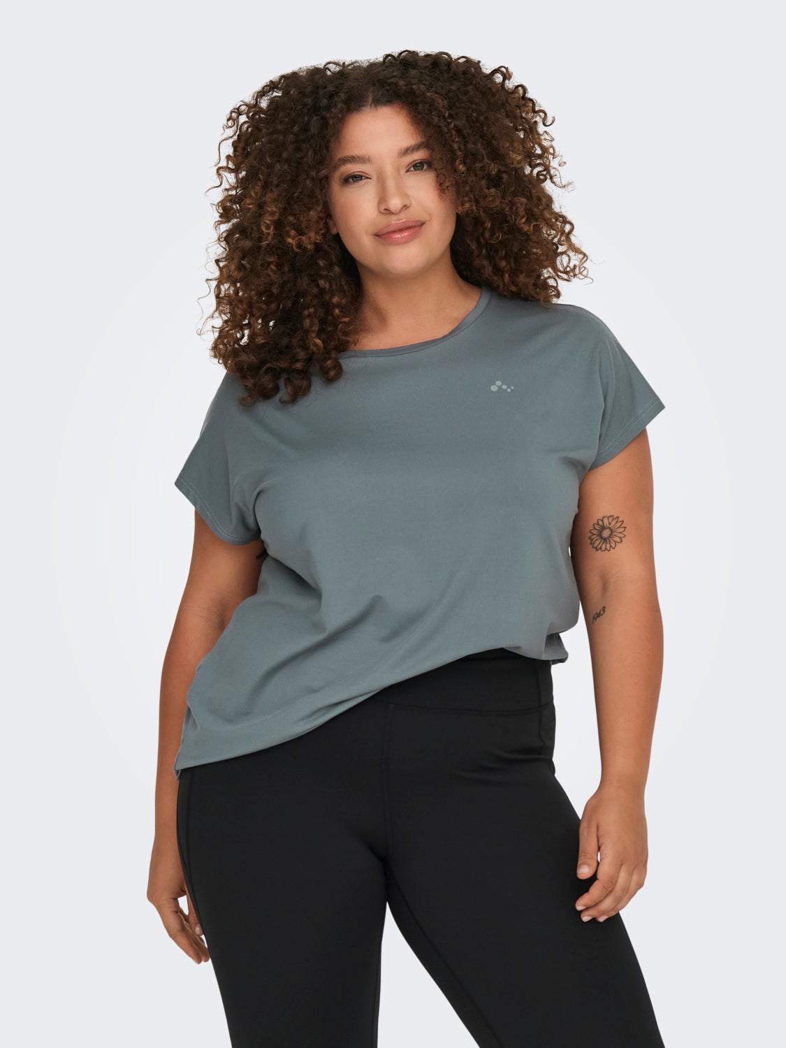 Curvy training t-shirt