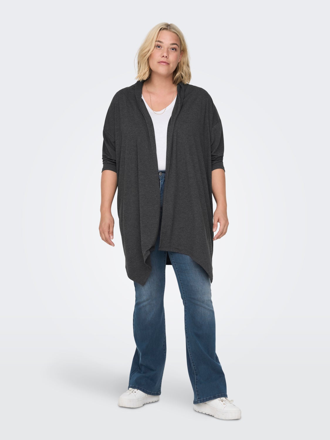 Curvy 3/4 sleeve Cardigan