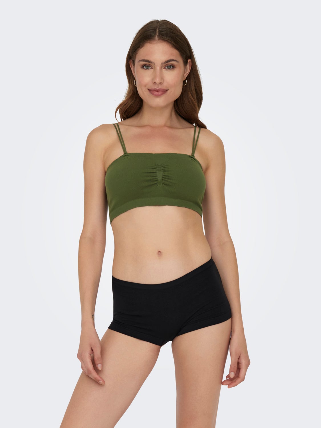 Rib bandeau top