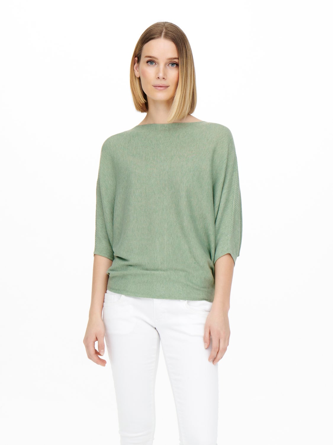Batsleeve Knitted Pullover