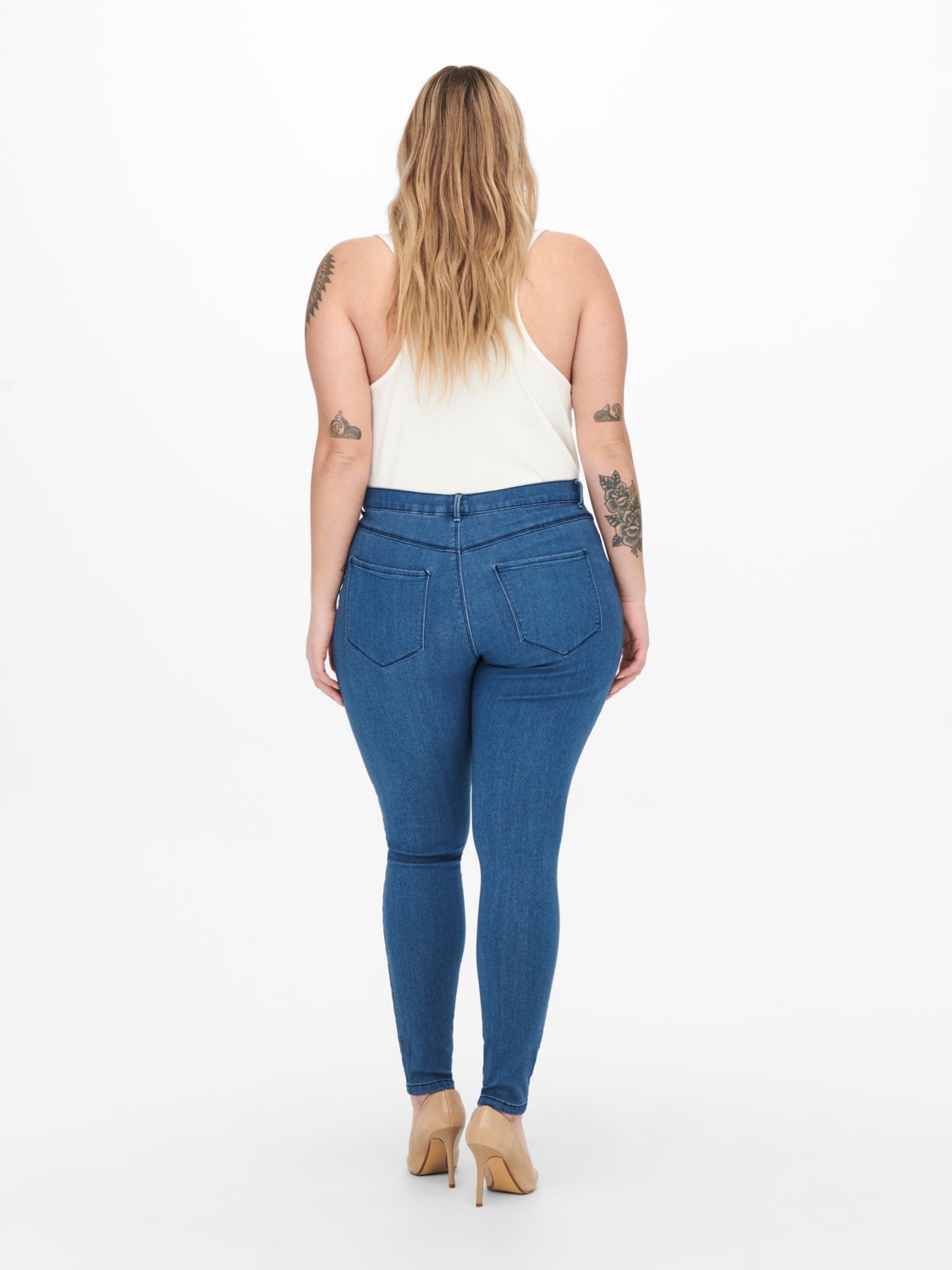 Curvy Thunder push up reg Skinny fit jeans